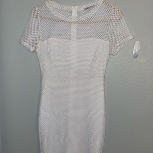 White Fitted Dress